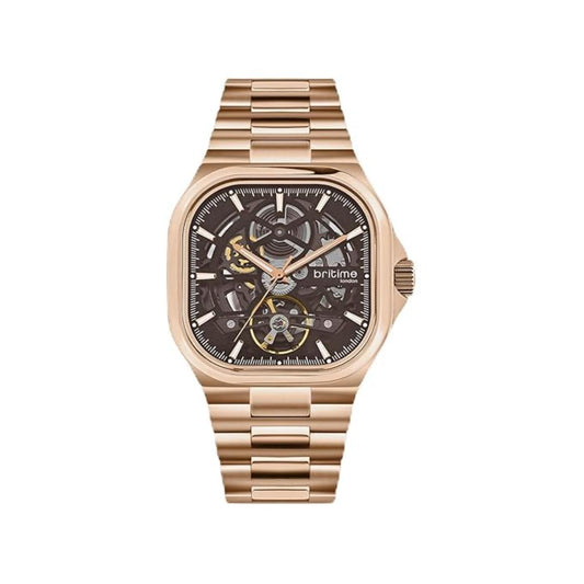 Britime Monarch Brown Dial Analog Automatic Men's Watch 969-M30603