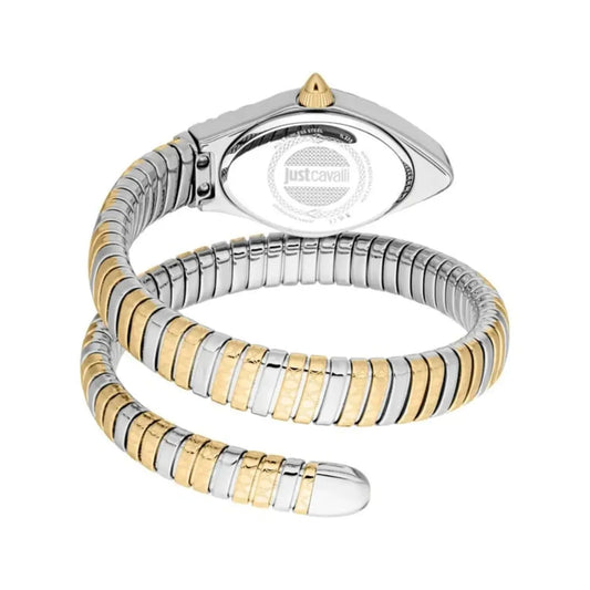 Just Cavalli Vetra Oval Silver Dial Analog Watch For Women JC1L373M1055