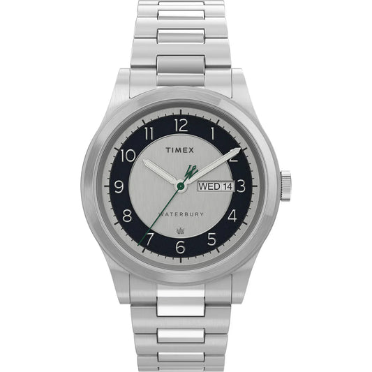 Timex Waterbury Traditional Day/Date Stainless Steel Men's Watch TW2U99300UJ