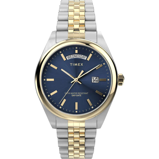 Timex Quartz Blue Dial Analog Stainless Steel Men's Watch TW2W42600UJ