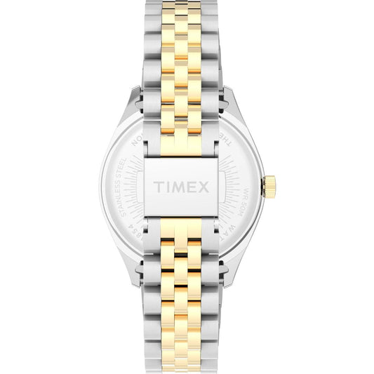 Timex Quartz Green Dial Analog Stainless Steel Women's Watch TW2W87400IK