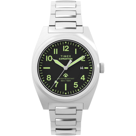Timex Expedition North Capstone Black Tonneau Dial Analog Men's Watch TW2Y18300IK