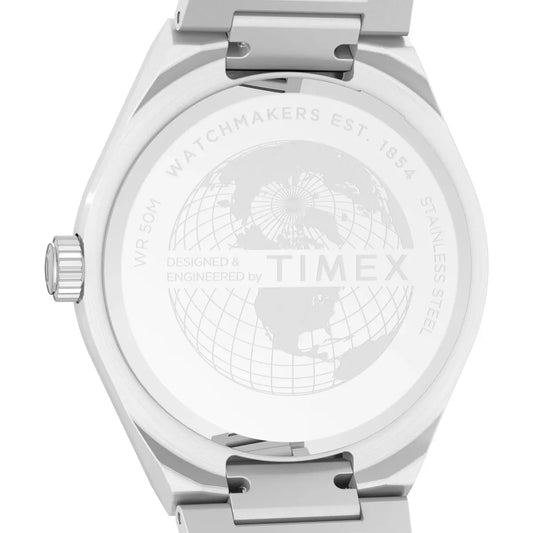 Timex Quartz Blue Dial Analog Stainless Steel Men's Watch TW2Y25100UJ