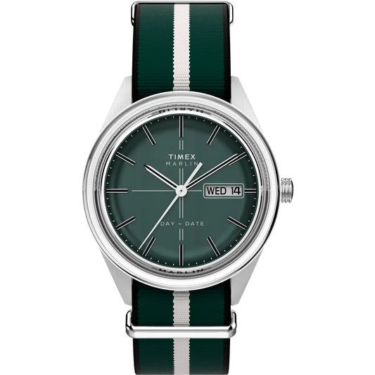 Timex Jet Green Round Dial Analog Men's Watch - TW2Y37500UJ