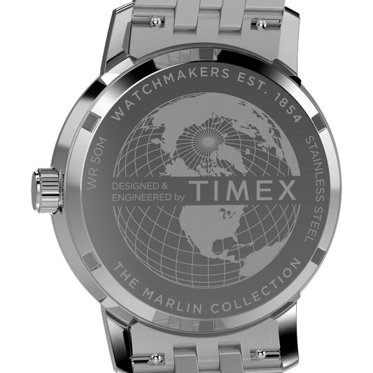 Timex Quartz Blue Dial Analog Stainless Steel Men's Watch TW2Y47600UJ