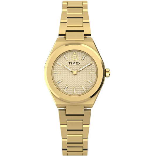 Timex Quartz Gold Dial Analog Stainless Steel Women's Watch TW2Y68300UJ