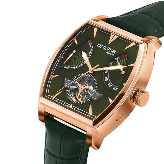 Britime Emerion Green Dial Multi-Function Automatic Men's Watch 465-L31412
