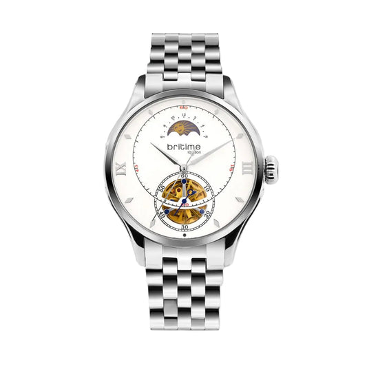 Britime Horizon Silver Dial Analog Automatic Men's Watch 479-M10201