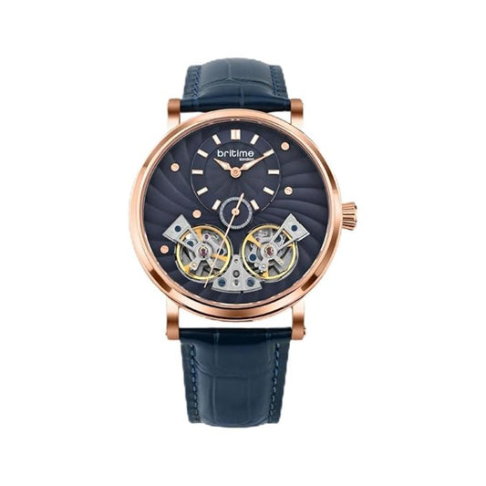 Britime Spiral Automatic Blue Dial Analog Men's 821-L30507