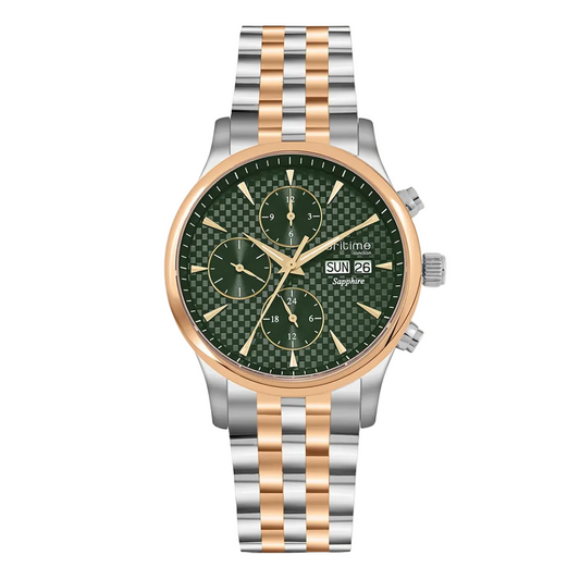 Britime Magna Multi-Function Green Dial Analog Men's Watch 928-M31405