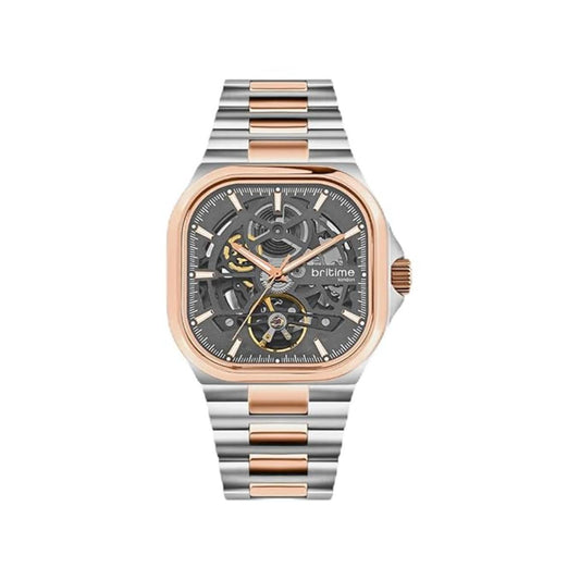 Britime Monarch Automatic Grey Dial Analog Men's Watch 969-M11505