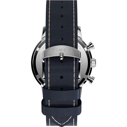 Timex Marlin Blue Round Dial Analog Chronograph Men's Watch TW2W99000IK