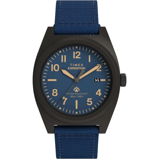Timex Capstone Blue Round Dial Analog Men's Watch TW2Y18200UJ