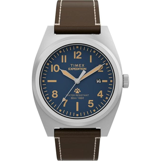Timex Expedition Tonneau Blue Dial Analog Men's Watch TW2Y30600UJ