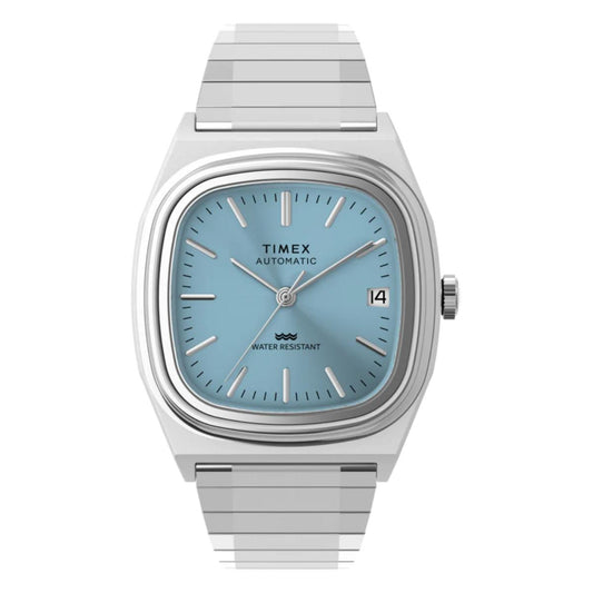 Timex E Line Automatic Blue Dial Men's Watch TW2Y66700IK