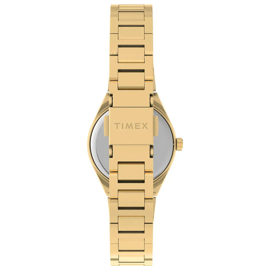 Timex Quartz Gold Dial Analog Stainless Steel Women's Watch TW2Y68300UJ