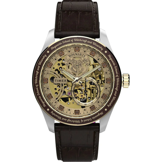 Timex X Harry Potter Waterbury Skeleton Automatic Men's Watch TW2Y75500X6